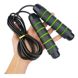 Corda De Pular Profissional 3m Speed Rope - Verde - Nybc