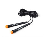 Corda De Pular Profissional Pvc Crossfit Treino Em Casa Vollo Sports Vp1075 Preto