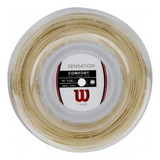 Corda De Raquete De 200m Wilson Sensation Calibre 130 0.001mm De Espessura Natural
