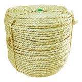 Corda De Sisal 6mm 100 Mts Rasada Apaeb Acabamento Perfeito