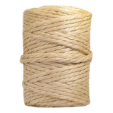 Corda De Sisal 6mm Rolo 67 Metros Arranhador Gato Artesanato