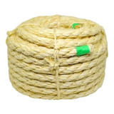 Corda De Sisal 8mm 3 Pernas Reforçado 10 Metros