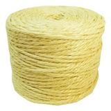 Corda De Sisal Natural 6mm Rolo 220 Mts Artesanato Decoração