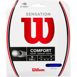 Corda De Tênis Wilson Sensation 16 - Conjunto, Azul
