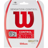 Corda De Tênis Wilson Sensation Control 16 - Conjunto, Branc
