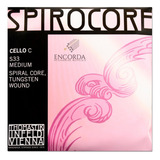Corda Dó Avulsa P/ Cello Thomastik Spirocore S33 Tungstenio