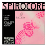 Corda Dó Avulsa Thomastik Spirocore Cello Tungstenio Forte