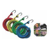 Corda Elástico Gancho Extensor 2 Metros Bagageiro Moto Bike 