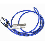 Corda Elástico Para Bagageiro Moto Bike 2m Garra De Metal