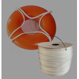 Corda Flutuante (retinida) Boia Salva Vidas 20m Kit 5pç