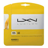 Corda Luxilon 4g 16l 1.25mm Amarela - Set Individual