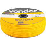 Corda Multifilamento Trançada 4 Mm C/ 360 Mts Vonder Cor Amarelo