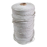 Corda Multifilamento Trançada 4mm X 405m Branca Vonder