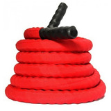 Corda Naval Para Treinamento Funcional 7m 40mm Rev. Vermelha
