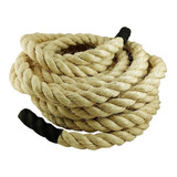 Corda Naval Sisal 32mm 10mt Exercício Funcional E Rope Climb