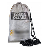 Corda Oleada Trançada 8mm Sacola Preto - 8mm X 200m