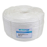 Corda Seda Branca Trançada 14mm Rolo 220m Riomar Virgem