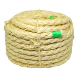 Corda Sisal 12mm 5 Mts Acab. Fino Artesanato E Decoração