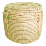 Corda Sisal 8mm 50 Metros Rasada Arranhador Gato Artesanatos