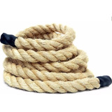 Corda Sisal Escalada 40mm X 8m Rope Climb Cross Funcional