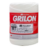 Corda Trançada Grilon Branca 6,0 Mm Pp 220 Metros 4 Kg