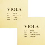Corda Viola De Arco Mauro Calixto 4ª Do C - Kit Com 2 Cordas