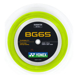 Corda Yonex Bg-65 Badminton Amarela -