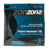 Corda Zons Hexplosion 16l 1.28mm Preta - Set Individual