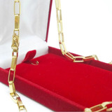 Cordão Cartie Grosso Ouro 18k 20 Gramas Masculino
