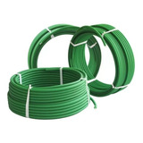 Cordão Correia Redonda Pu Verde 8mm - 50 Metros - Rugoso