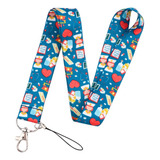 Cordão Crachá Chaveiro Medicina Enfermagem Lanyard Presente