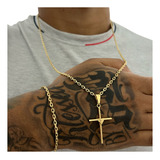 Cordão De Moeda Antiga 24k + Pulseira Não Suja + Envio Hoje