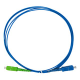 Cordão Fibra Óptica Simplex Sm Sc-apc / Sc-upc (9/125) 2 Mts