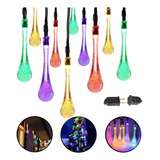 Cordão Led 40 Bolinha Cristal Fixo Luz Varal Festa Decor 10m