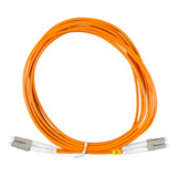 Cordão Óptico Duplex Multimodo 62,5/125µ Lc/lc Spc 2,5m