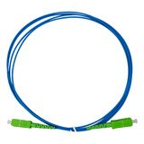 Cordão Óptico Monomodo Simplex Sc-apc / Sc-apc (9/125) 2 Mts