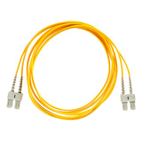Cordão Óptico Sc Sc Multimodo 2,5mt Duplex 50/125