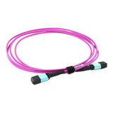 Cordão Ótico Fibra Mpo Om4 Type B (12 Núcleos 12fo) 3mt