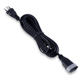 Cordão Prolongador 5 Metros 10a Tripolar Preto Force Line