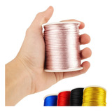 Cordão Rabo De Rato 2mm- Varias Cores Cor Rose-135