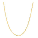 Cordão Rommanel Feminino 42cm Elos Banhado A Ouro 531155 Cor Dourado