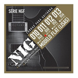 Cordas Encordoamento Nig 011 050 Flat Ngf-811 Para Guitarra