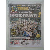 Corinthians Bi Campeão Paulista 2018 Jornal Lance