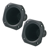 Corneta Redonda Lc 02 Kit Com 8 Unidades Cor Preta