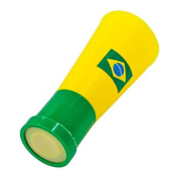 Corneta Vuvuzela Verde Amarela Média Brasil
