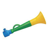 Corneta Vuvuzela Verde E Amarela Brasil