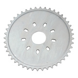 Coroa 44 Dentes Da Relação Do Kit Motor Bicicleta Motorizada
