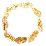 Coroa Grega Folhas Douradas Acessório Fantasia