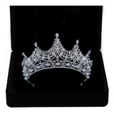 Coroa Para Miss Noiva Debutante Concurso Pérolas Grande