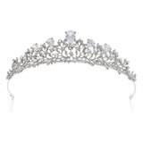Coroa Tiara Para Noiva Debutante Strass
